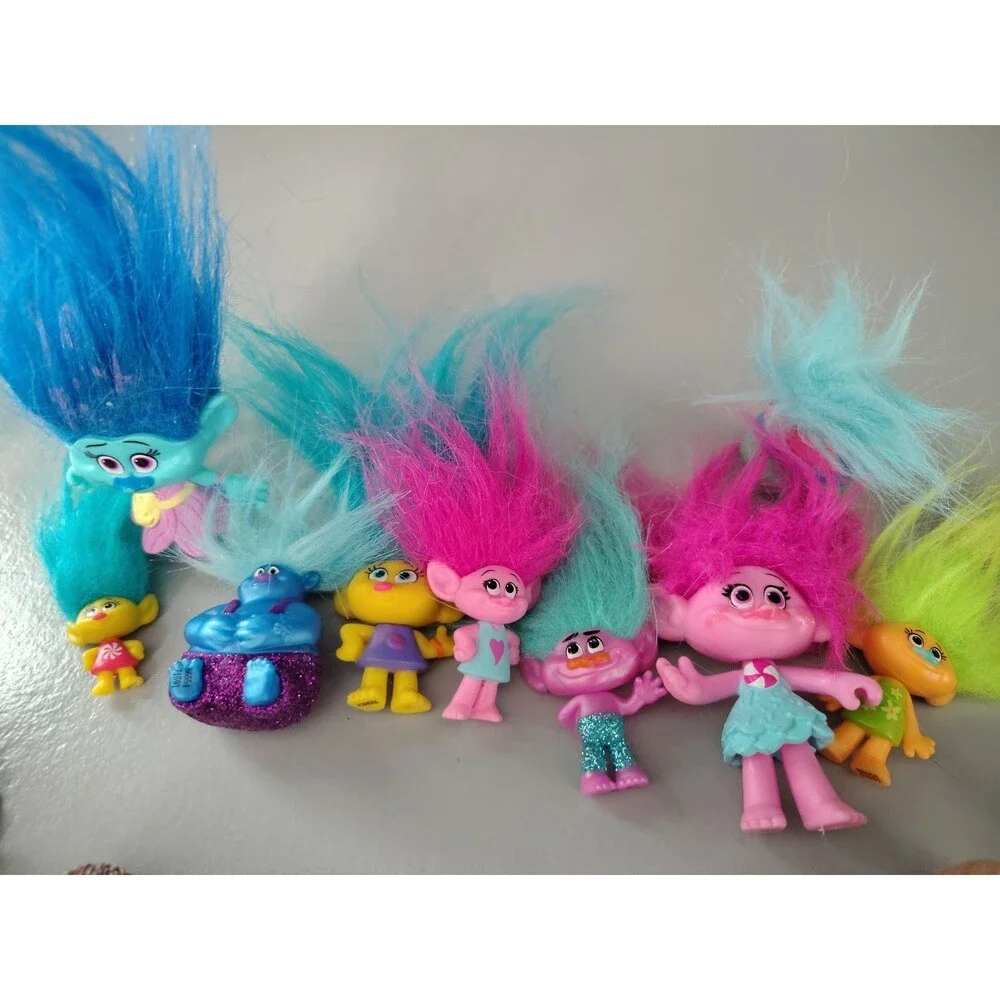 Huge 60+pc Random Girl Toys Toy Figure Lot Disney, Trolls, MLPony, Animals Dogs - Picture 4 of 11